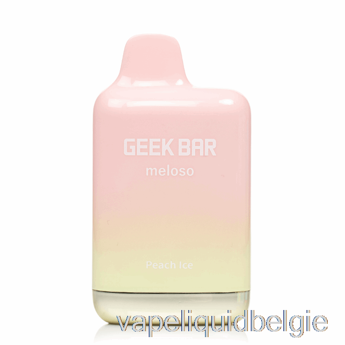 Vape Smaken Geek Bar Meloso Max 9000 Wegwerp Perzikijs